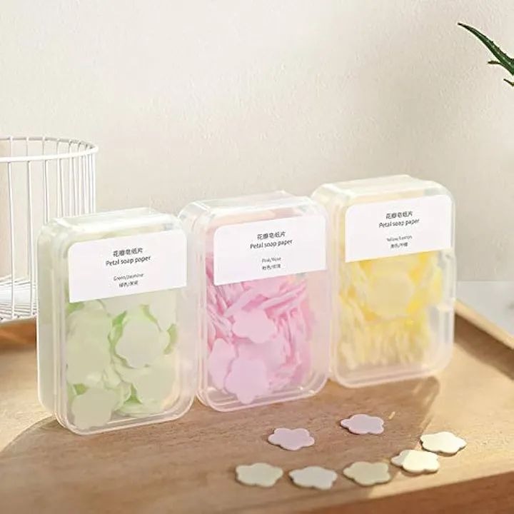 Paper Soap with Portable Tube Bottle